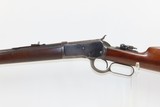 1905 WINCHESTER M1892 Lever Action RIFLE in .25-20 WCF C&R “The RIFLEMAN” With Tang Mounted Peep Sight - 4 of 19