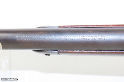 1905 WINCHESTER M1892 Lever Action RIFLE in .25-20 WCF C&R “The RIFLEMAN” With Tang Mounted Peep Sight - Image 9 of 19
