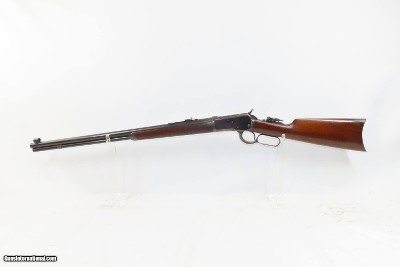 1905 WINCHESTER M1892 Lever Action RIFLE in .25-20 WCF C&R “The RIFLEMAN” With Tang Mounted Peep Sight - Image 2 of 19
