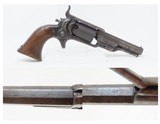 Antique Pre-CIVIL WAR COLT Model 1855 “ROOT” Side-Hammer POCKET Revolver1855 Manufactured .28 Caliber PERCUSSION Revolver - 1 of 18
