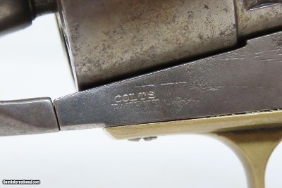 c1863 mfr. CIVIL WAR Antique COLT U.S. M1860 .44 ARMY Revolver Percussion Union’s Primary Cavalry & Officer Sidearm - Image 6 of 21
