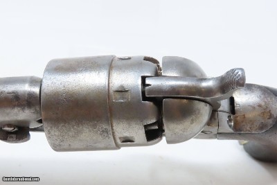 c1863 mfr. CIVIL WAR Antique COLT U.S. M1860 .44 ARMY Revolver Percussion Union’s Primary Cavalry & Officer Sidearm - Image 8 of 21