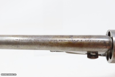 c1863 mfr. CIVIL WAR Antique COLT U.S. M1860 .44 ARMY Revolver Percussion Union’s Primary Cavalry & Officer Sidearm - Image 10 of 21