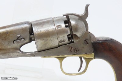 c1863 mfr. CIVIL WAR Antique COLT U.S. M1860 .44 ARMY Revolver Percussion Union’s Primary Cavalry & Officer Sidearm - Image 4 of 21