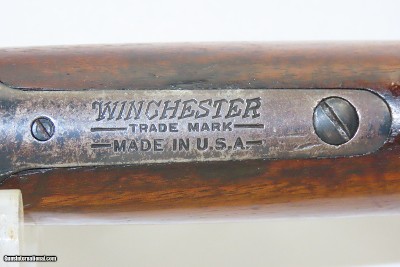 1928 WINCHESTER Model 94 Saddle Ring Carbine .32 SPECIAL W.S. 1894 Browning Pre-WW II LEVER ACTION REPEATER - Image 11 of 21