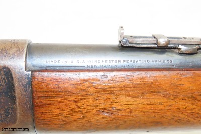 1928 WINCHESTER Model 94 Saddle Ring Carbine .32 SPECIAL W.S. 1894 Browning Pre-WW II LEVER ACTION REPEATER - Image 15 of 21