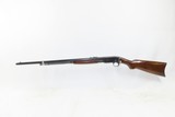 REMINGTON ARMS Model 12-C TARGET MODEL .22 S, L, LR SLIDE ACTION Rifle C&R c1920s Era PUMP ACTION Rifle Octagonal VERY NICE - 2 of 21