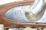 1827 Dated Antique U.S. SPRINGFIELD M1816 “Bolster” Conversion Perc. MUSKET Flintlock to Percussion Conversion PRE-CIVIL WAR - 7 of 21