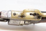 RARE ENGRAVED Antique COLT Pocket NAVY CARTRIDGE .38 Rimfire Revolver VINE SCROLL ENGRAVED Rimfire with Fancy Grips - 14 of 21