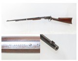WINCHESTER M1890 PUMP Action TAKEDOWN Rifle SCARCE .22 Winchester Rimfire1910s Easy Takedown SMALL GAME Rifle