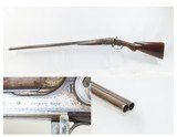 Antique PARKER BROTHERS Double Barrel UNDERLIFTER Grade 0 HAMMER Shotgun10 Gauge Side x Side Hammer Gun Made In 1880