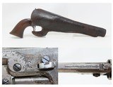 CRIMEAN WAR Antique COLT LONDON M1851 NAVY .36 PERCUSSION Revolver HOLSTER
BRITISH PROOFED Silver Plated LONDON BARREL ADDRESS - 1 of 23