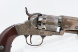 c1858 SCROLL ENGRAVED, SILVER PLATE Antique MANHATTAN POCKET Revolver .31 With STAGE COACH ROBBERY CYLINDER SCENE! - 21 of 22