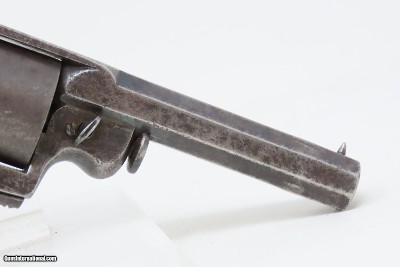 c1861 MASS. ARMS ADAMS PATENT Pocket Revolver .31 Percussion RARE 1 of 4,300 Manufactured, 3 1/4” - Image 17 of 17