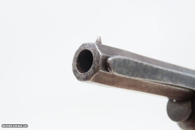 c1861 MASS. ARMS ADAMS PATENT Pocket Revolver .31 Percussion RARE 1 of 4,300 Manufactured, 3 1/4” - Image 10 of 17