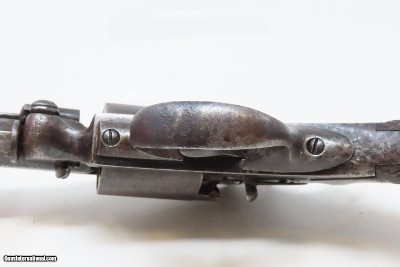 c1861 MASS. ARMS ADAMS PATENT Pocket Revolver .31 Percussion RARE 1 of 4,300 Manufactured, 3 1/4” - Image 12 of 17