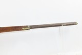 Antique “SHORT” Long Rifle .44 Percussion Rifle Half-Stock CHILD Woman Buggy 11” LOP and 37” OAL - 10 of 19