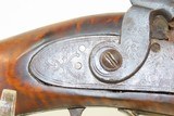 Antique “SHORT” Long Rifle .44 Percussion Rifle Half-Stock CHILD Woman Buggy 11” LOP and 37” OAL - 7 of 19