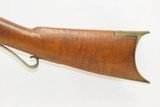 Antique “SHORT” Long Rifle .44 Percussion Rifle Half-Stock CHILD Woman Buggy 11” LOP and 37” OAL - 15 of 19
