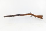Antique “SHORT” Long Rifle .44 Percussion Rifle Half-Stock CHILD Woman Buggy 11” LOP and 37” OAL - 14 of 19