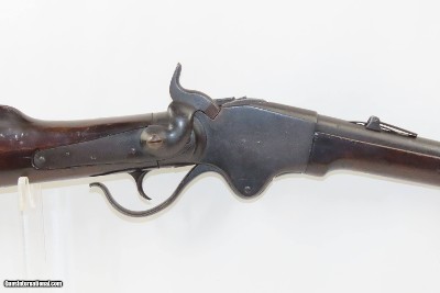 Antique U.S. SPENCER REPEATING RIFLE Co M1865 .52 Repeater CARBINE FRONTIER 1 of 24,000 Post-Civil War Carbines Produced - Image 4 of 18