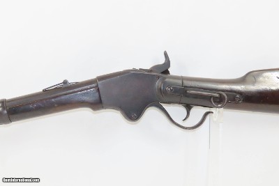 Antique U.S. SPENCER REPEATING RIFLE Co M1865 .52 Repeater CARBINE FRONTIER 1 of 24,000 Post-Civil War Carbines Produced - Image 15 of 18