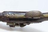 CHISELED CARVED SILVER MOTHER of PEARL Inlaid HORN Tipped FLINTLOCK Pirate Gorgeous Workmanship, High Condition - 14 of 20