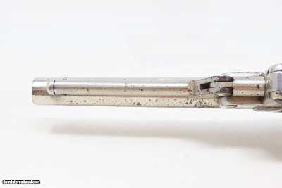 CIVIL WAR Antique U.S. STARR ARMS M1858 Army .44 PERCUSSION Revolver Nickel U.S. Contract Double Action ARMY Revolver - Image 14 of 19