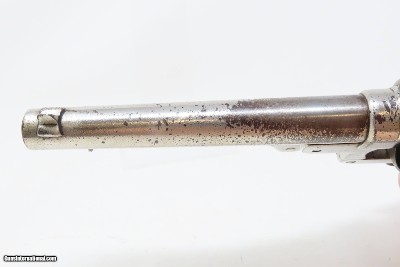 CIVIL WAR Antique U.S. STARR ARMS M1858 Army .44 PERCUSSION Revolver Nickel U.S. Contract Double Action ARMY Revolver - Image 10 of 19