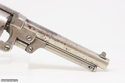 CIVIL WAR Antique U.S. STARR ARMS M1858 Army .44 PERCUSSION Revolver Nickel U.S. Contract Double Action ARMY Revolver - Image 19 of 19