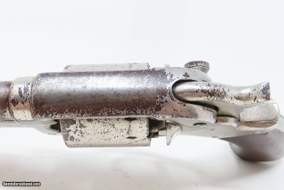 CIVIL WAR Antique U.S. STARR ARMS M1858 Army .44 PERCUSSION Revolver Nickel U.S. Contract Double Action ARMY Revolver - Image 9 of 19