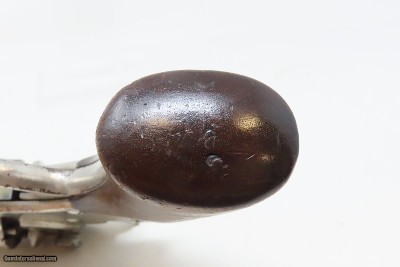 CIVIL WAR Antique U.S. STARR ARMS M1858 Army .44 PERCUSSION Revolver Nickel U.S. Contract Double Action ARMY Revolver - Image 12 of 19