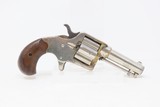 1874 SCARCE Antique COLT CLOVERLEAF .41 RF House Revolver JUBILEE JIM FISK Gilded Age American Handgun - 14 of 17