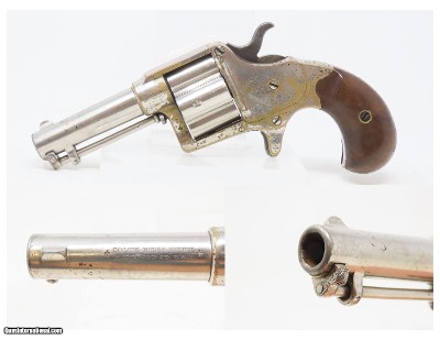 1874 SCARCE Antique COLT CLOVERLEAF .41 RF House Revolver JUBILEE JIM FISK Gilded Age American Handgun
