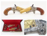 GILT & SILVER Engraved COLT Single Shot THUER .41 Deringers C&R HIDEOUT PISTOLS
Late 1800s to Early 1900s Self-Defense Pistols - 1 of 25