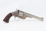 SAN FRANCISCO POLICE Antique U.S. SMITH & WESSON 2nd Model SCHOFIELD .45 Made in 1877; Clear Cartouches; One of 5,934 RARE - 7 of 22