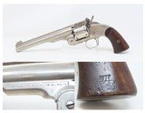 SAN FRANCISCO POLICE Antique U.S. SMITH & WESSON 2nd Model SCHOFIELD .45 Made in 1877; Clear Cartouches; One of 5,934 RARE