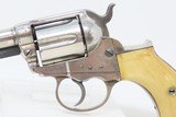 c1881 NICKEL & IVORY Antique SHERIFF’S Model 1877 COLT LIGHTNING Revolver
Etched Panel 2 1/2” Barrel - 4 of 19