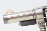 c1881 NICKEL & IVORY Antique SHERIFF’S Model 1877 COLT LIGHTNING Revolver
Etched Panel 2 1/2” Barrel - 5 of 19