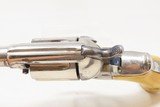 c1881 NICKEL & IVORY Antique SHERIFF’S Model 1877 COLT LIGHTNING Revolver
Etched Panel 2 1/2” Barrel - 9 of 19
