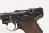 1911 Dated SWISS Rework LUGER PISTOL & HOLSTER 2 Magazines 7.65x21mm DWM 30 With Grip Safety & German Proofs - 8 of 25