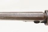 c1861 Antique COLT 1849 POCKET Revolver w/HOLSTER CIVIL WAR FRONTIER 6” w Stagecoach Robbery Holdup Cylinder Scene - 11 of 23