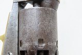 c1861 Antique COLT 1849 POCKET Revolver w/HOLSTER CIVIL WAR FRONTIER 6” w Stagecoach Robbery Holdup Cylinder Scene - 14 of 23