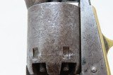 c1861 Antique COLT 1849 POCKET Revolver w/HOLSTER CIVIL WAR FRONTIER 6” w Stagecoach Robbery Holdup Cylinder Scene - 16 of 23