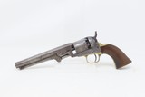 c1861 Antique COLT 1849 POCKET Revolver w/HOLSTER CIVIL WAR FRONTIER 6” w Stagecoach Robbery Holdup Cylinder Scene - 4 of 23