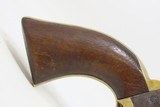 c1861 Antique COLT 1849 POCKET Revolver w/HOLSTER CIVIL WAR FRONTIER 6” w Stagecoach Robbery Holdup Cylinder Scene - 21 of 23