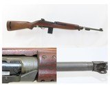 1943 mfr. WORLD WAR II M1 .30 Carbine US UNDERWOOD TYPEWRITER CO Rifle WW2 FLAMING BOMB Marked with WEB SLING & OILER - 1 of 19