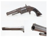 1866 LETTERED Antique SMITH & WESSON No. 1 1/2 .32 Rimfire Revolver WILD WEST One of only 26,300 1st Issue Spur Trigger Revolvers - 2 of 17