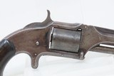 1866 LETTERED Antique SMITH & WESSON No. 1 1/2 .32 Rimfire Revolver WILD WEST One of only 26,300 1st Issue Spur Trigger Revolvers - 16 of 17