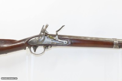 Antique M. T. WICKHAM U.S. M1816 MEXICAN-AMERICAN WAR Flintlock MUSKET FEDERALLY INSPECTED “GF” Marked Musket - Image 4 of 20